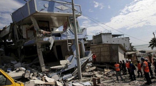 Ekvador&#039;daki depremde ölü sayısı 654&#039;e yükseldi