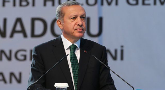 Erdoğan&#039;dan nükleer uçak gemisi mesajı
