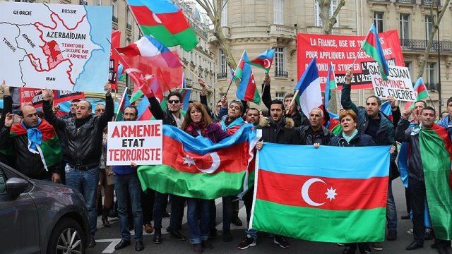 Ermenistan, Paris&#039;te protesto edildi