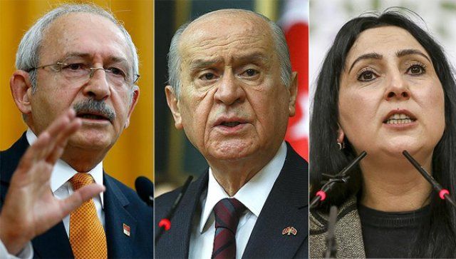 Kılıçdaroğlu, Bahçeli ve Yüksekdağ&#039;ın fezlekeleri Başbakanlığa gönderildi