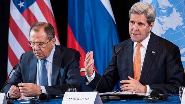 Lavrov ve Kerry Suriye konusunu görüştü