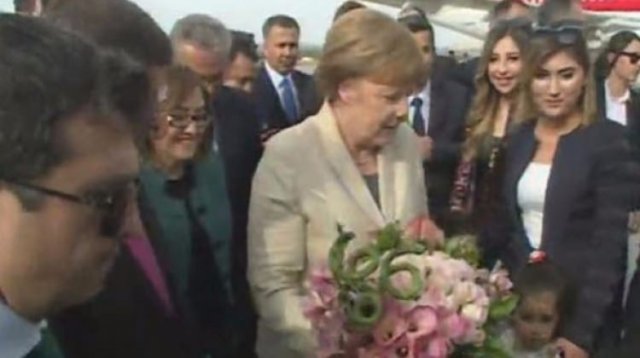 Merkel, Tusk ve Timmermans Gaziantep&#039;te