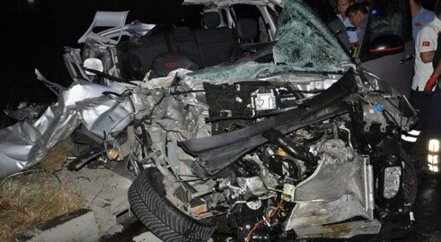 Adana&#039;da korkunç kaza, 1 kişi hayatını kaybetti