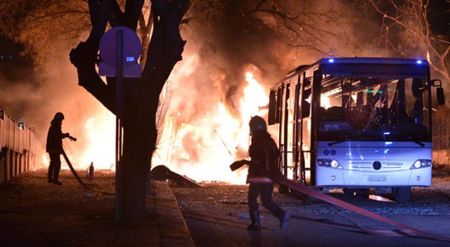 Ankara&#039;da 28 kişinin ölümüne sebep olan otomobil, 4 kez kameraya takılmış