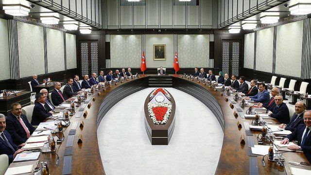 Bakanlar Kurulu, Cumhurbaşkanı Erdoğan başkanlığında toplandı