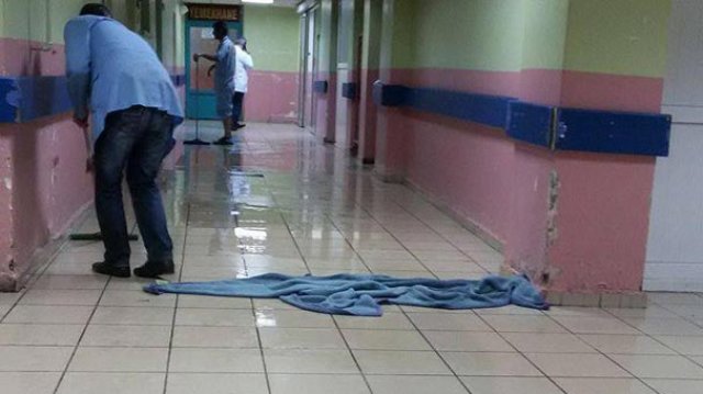 Bingöl Devlet Hastanesi&#039;ni su bastı