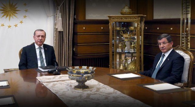 Cumhurbaşkanı Erdoğan-Başbakan Davutoğlu zirvesi