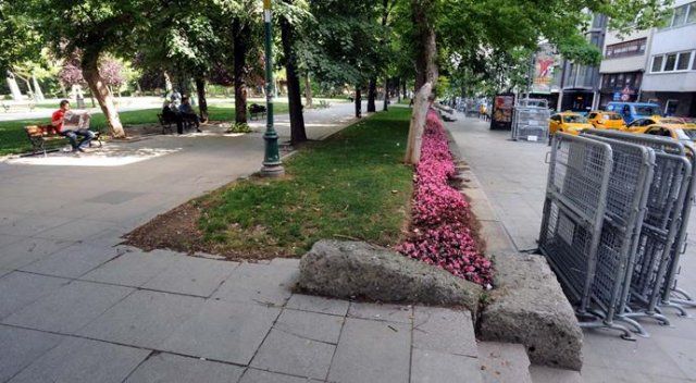 Gezi Parkı çevresinde güvenlik önlemleri alındı