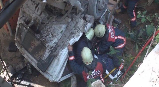 İstanbul&#039;da feci kaza, 1 kişi hayatını kaybetti