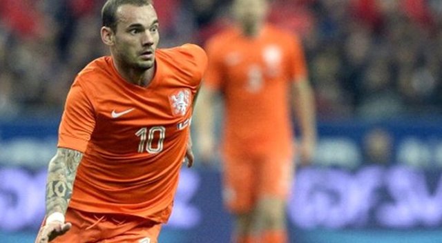 Sakatlanan Sneijder Milli Takım kadrosundan çıkarıldı