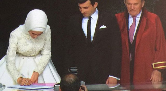Sümeyye Erdoğan ve Selçuk Bayraktar imzayı attı