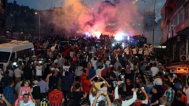 Zonguldak Kömürspor&#039;a coşkulu karşılama