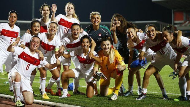 A Milli Kadın Futbol Takımı elemeleri galibiyetle kapattı