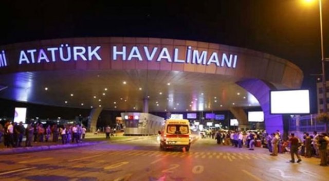 Atatürk Havalimanı&#039;ndaki saldırıya destek mesajı