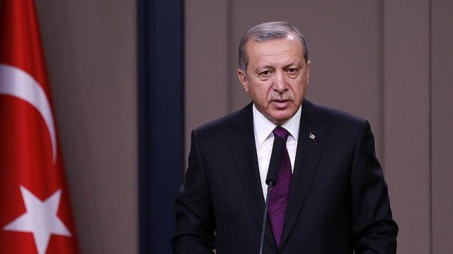 Erdoğan&#039;dan Türk Kızılayı&#039;na tebrik mesajı