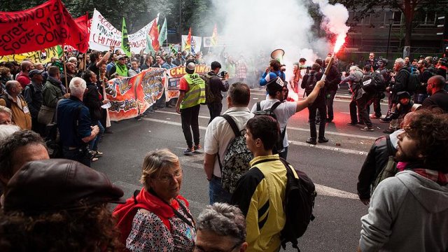 Fransızlar grev ve protestoları haklı buluyor