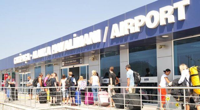 Gazipaşa - Alanya havalimanında yolcu sayısı 61 bin kişi düştü