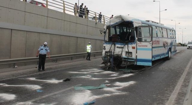 Konya&#039;da zincirleme trafik kazası: 36 yaralı