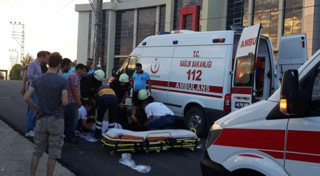 Malatya&#039;da iftar vakti trafik kazası: 4 yaralı