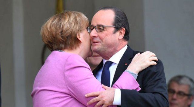 Merkel ve Hollande&#039;den ittifak kararı