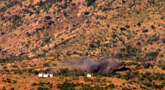 PKK, Derecik&#039;te askeri üsse uçak savarla saldırdı