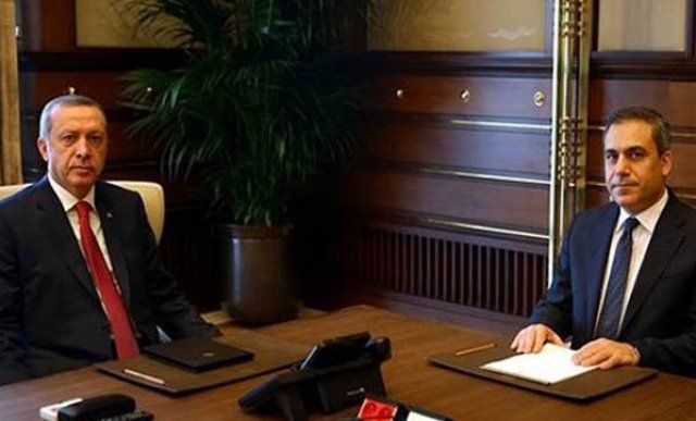 Cumhurbaşkanı Erdoğan, Hakan Fidan ile görüşüyor