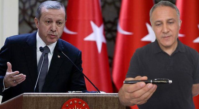Cumhurbaşkanı Erdoğan&#039;ın kalemi 3 bin TL&#039;ye alıcı buldu