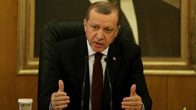 Erdoğan: Haritadan silinmeye doğru gidiyorlar