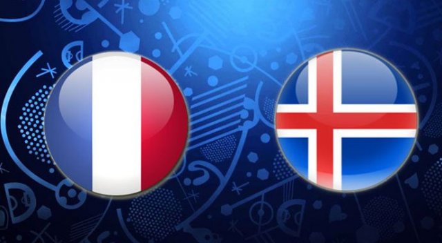 Fransa-İzlanda yarı final için çarpışacak!