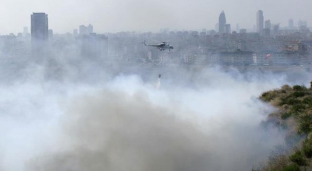 İstanbul&#039;daki Kenan Evren Kışlası&#039;nda yangın