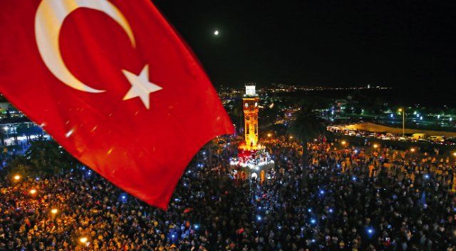 Türk halkı büyük cesaret gösterdi
