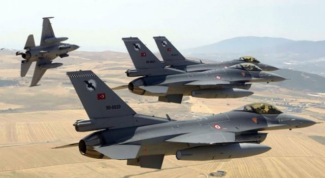2 Türk jeti 6 DAEŞ, 1 YPG hedefini vurdu