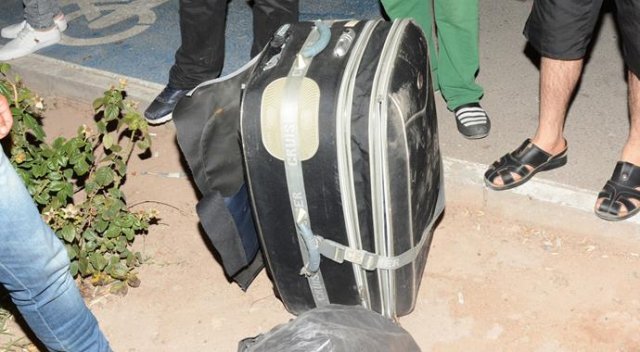 Aksaray&#039;da şüpheli valiz paniği
