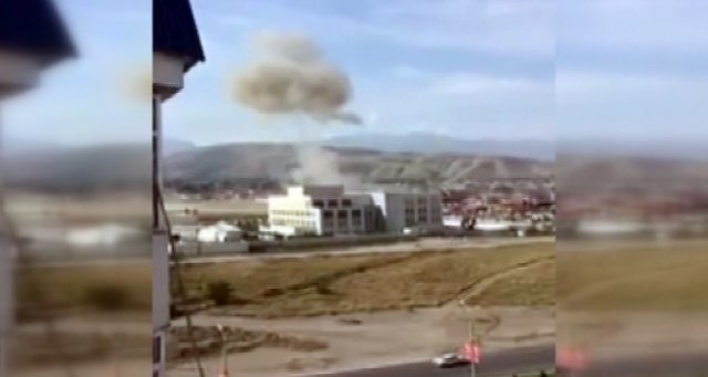 Bişkek Çin Büyükelçiliği yakınlarında patlama