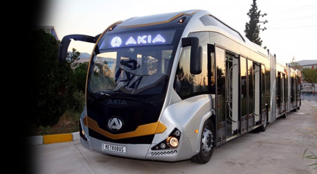 Bursa’da artık metrobüs de üretiliyor