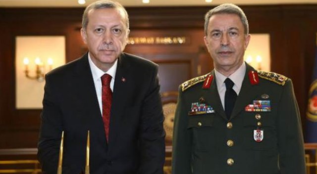 Cumhurbaşkanı Erdoğan, Genelkurmay karargahında