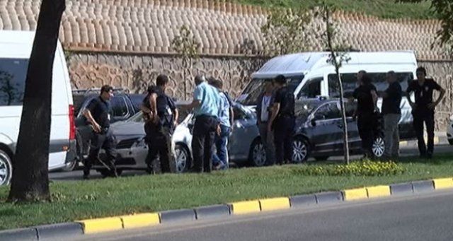 Cumhurbaşkanı Recep Tayyip Erdoğan&#039;ın konvoyunda kaza