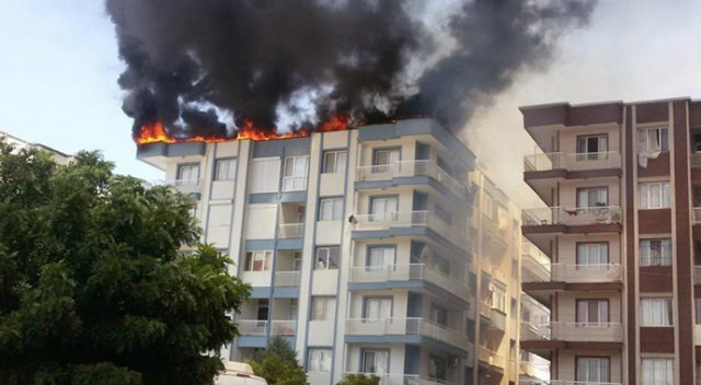 İzmir’de korkutan yangın