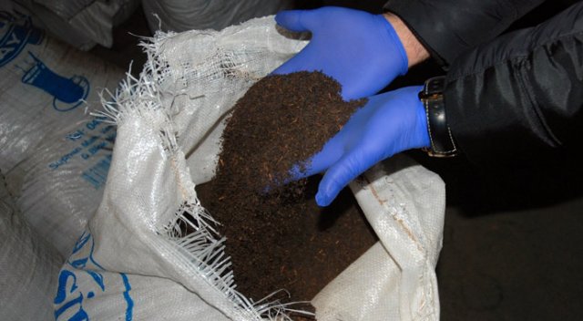 Şanlıurfa’da 1 buçuk ton kaçak çay ele geçirildi