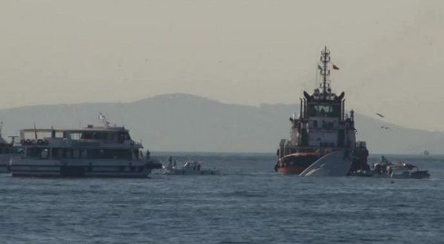 Sarayburnu&#039;nda Sahil Güvenliğe ait bot alabora oldu