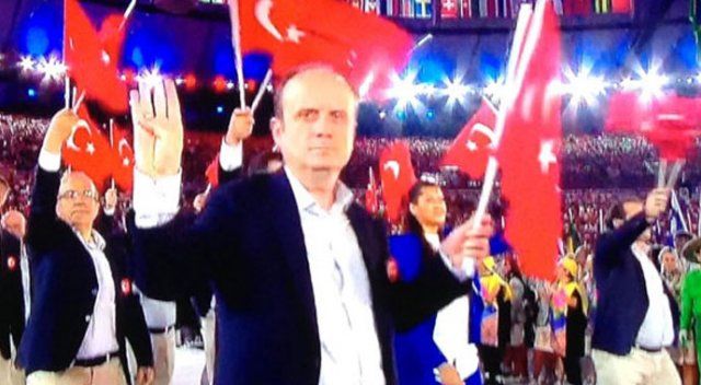Spor Genel Müdürü Mehmet Baykan&#039;dan rabia işareti