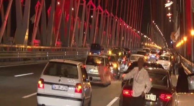 Yavuz Sultan Selim Köprüsü&#039;nden geçişler başladı