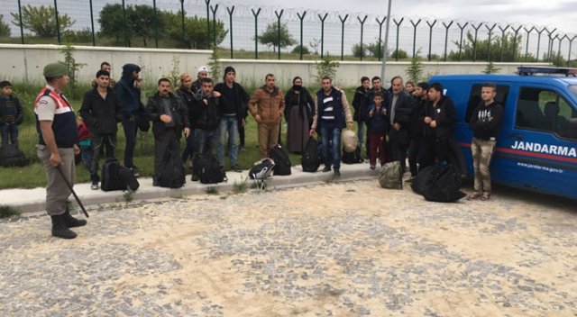 Bulgaristan’a geçmeye çalışan 106 kişi yakalandı