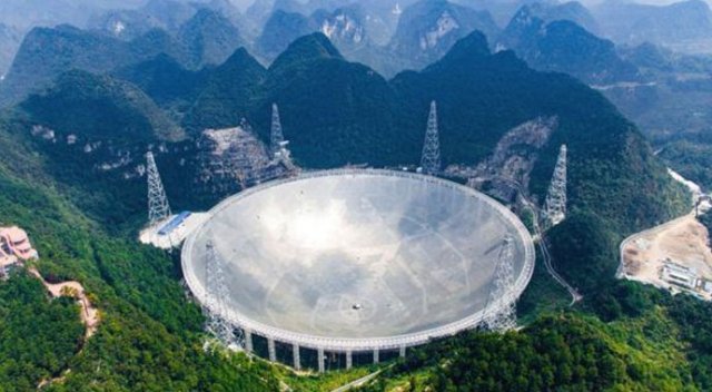 Çin, dünyanın en büyük radyo teleskobunu faaliyete geçirdi