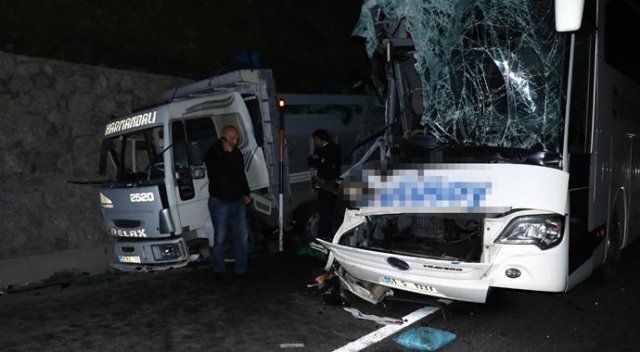 Samsun&#039;da feci kaza: 1 ölü, 39 yaralı