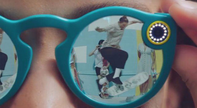 Snapchat, video çeken güneş gözlüğünü tanıttı