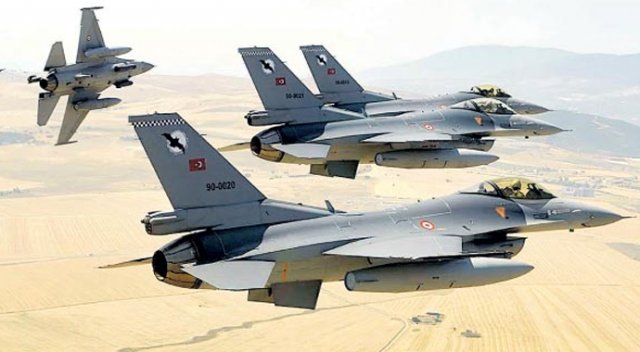 ‘F-16’ları biz uçururuz’