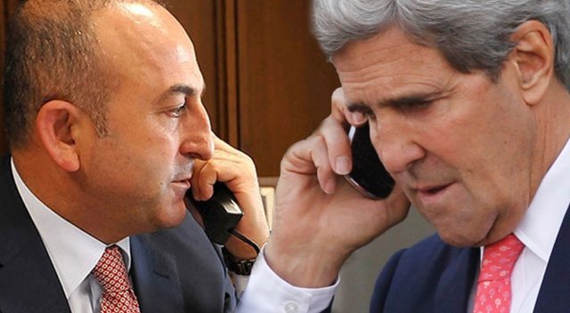 Bakan Çavuşoğlu, ABD&#039;nin uyarısı üzerine John Kerry ile görüştü