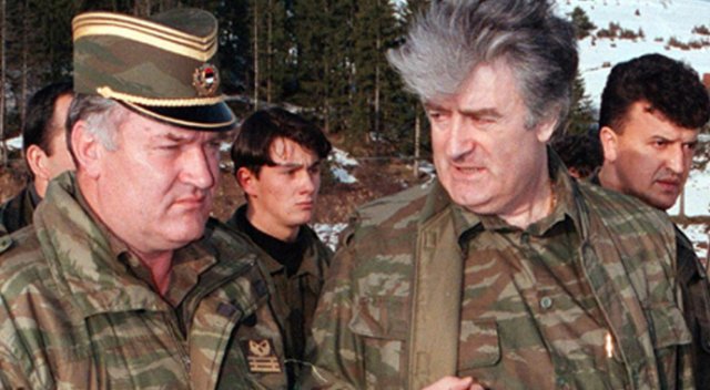 Kasap Karadzic’e teşekkür belgesi