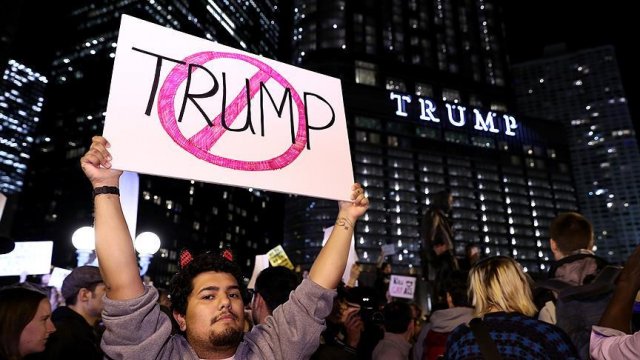 ABD&#039;de Trump karşıtı gösteriler düzenlendi